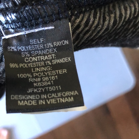 Cute BeBop black and white dress size M - Picture 7 of 8